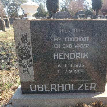 OBERHOLZER Hendrik 1905-1964 & Anna Maria E. 1905-1980_2