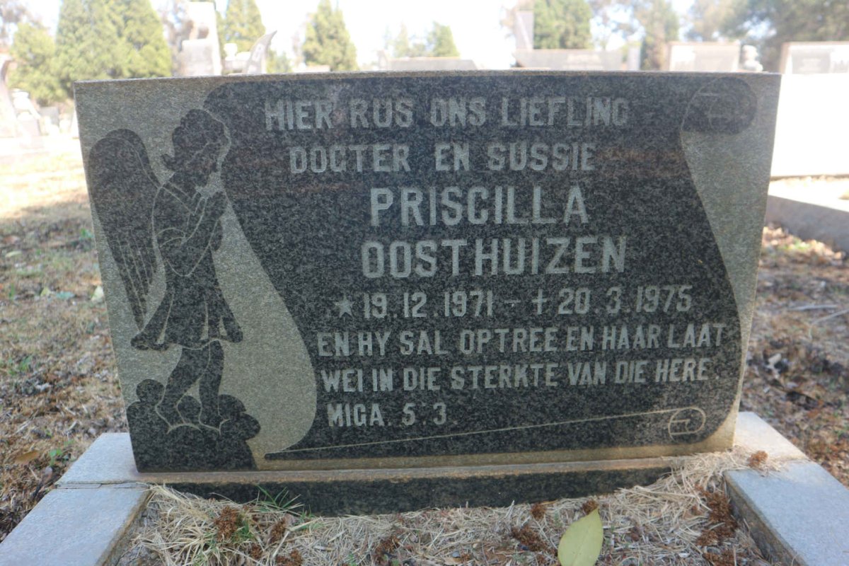 OOSTHUIZEN Priscilla 1971-1975