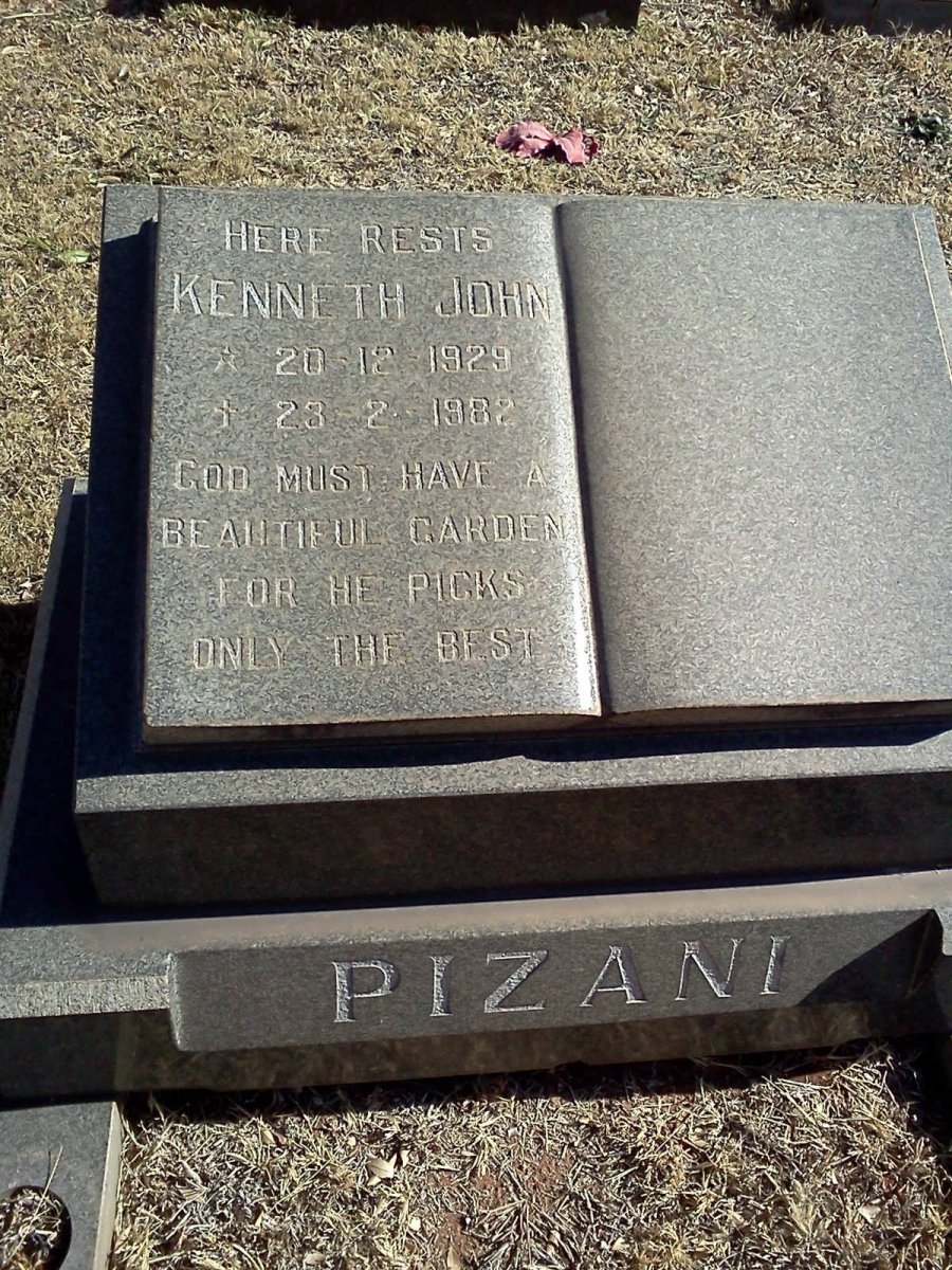 PIZANI Kenneth John 1929-1982