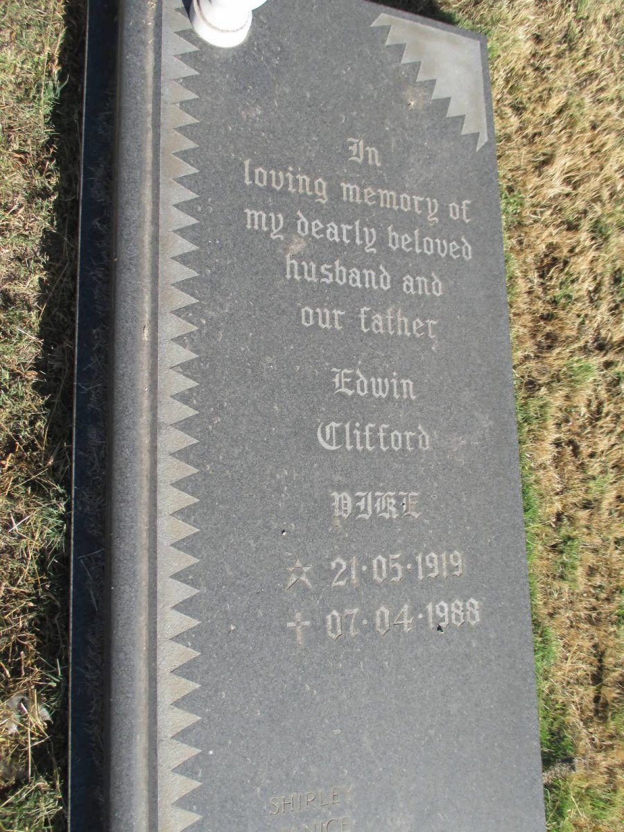 PIKE Edwin Clifford 1919-1988