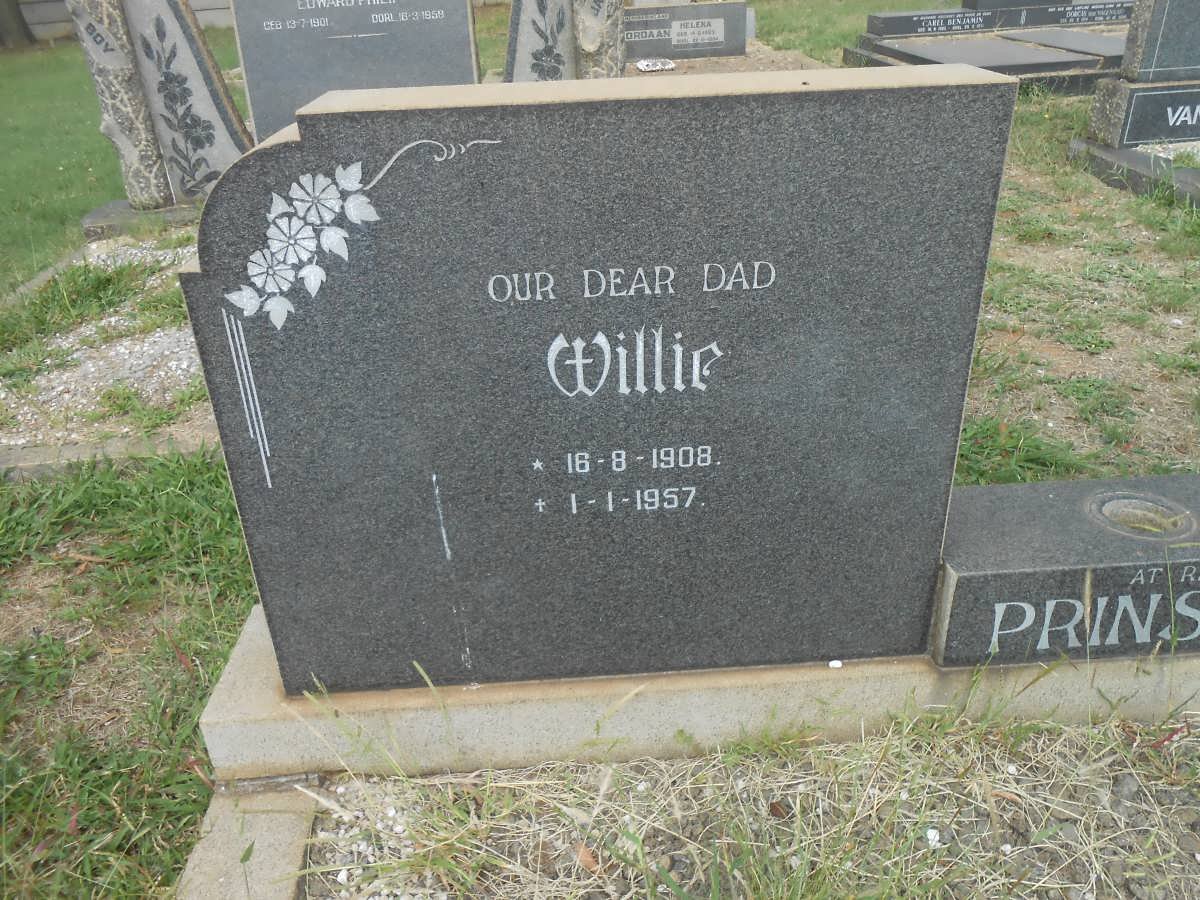 PRINSLOO Willie 1908-1957 