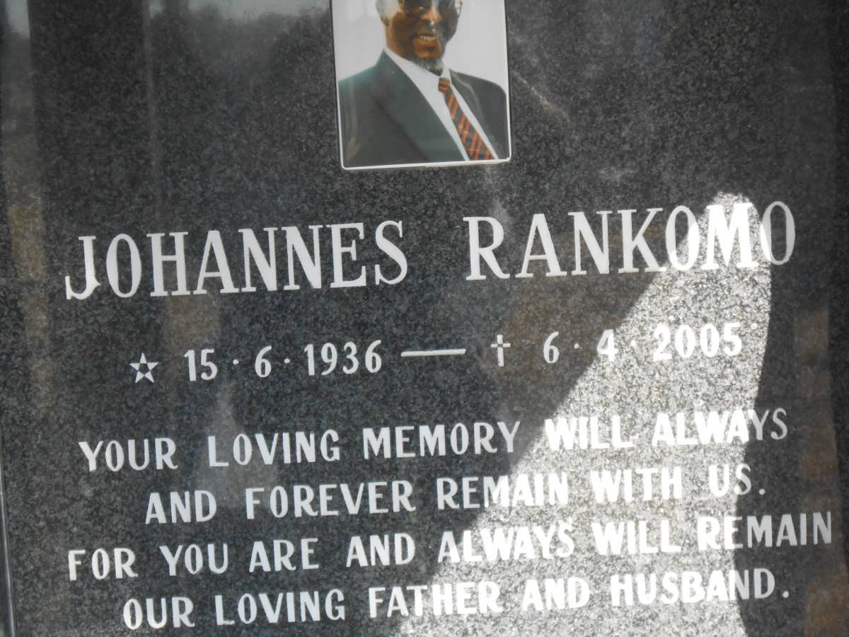 RANTSIENG Johannes Rankomo 1936-2005