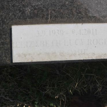 ROGERS Claude Regenald 1926-1993 &amp; Elizabeth Lucy 1930-2011