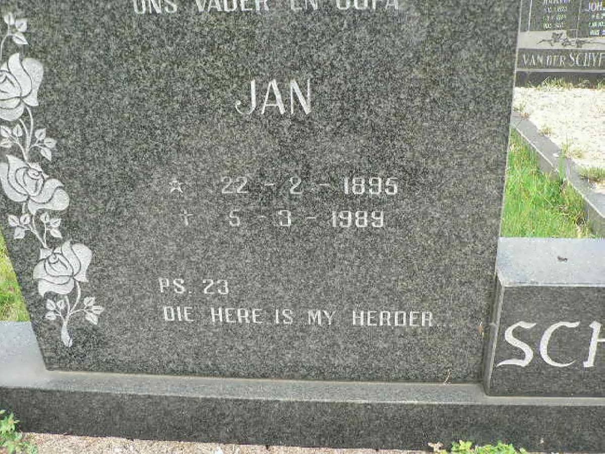 SCHEEPERS Jan 1895-1989 &amp; Magarita Johanna 1904-1998