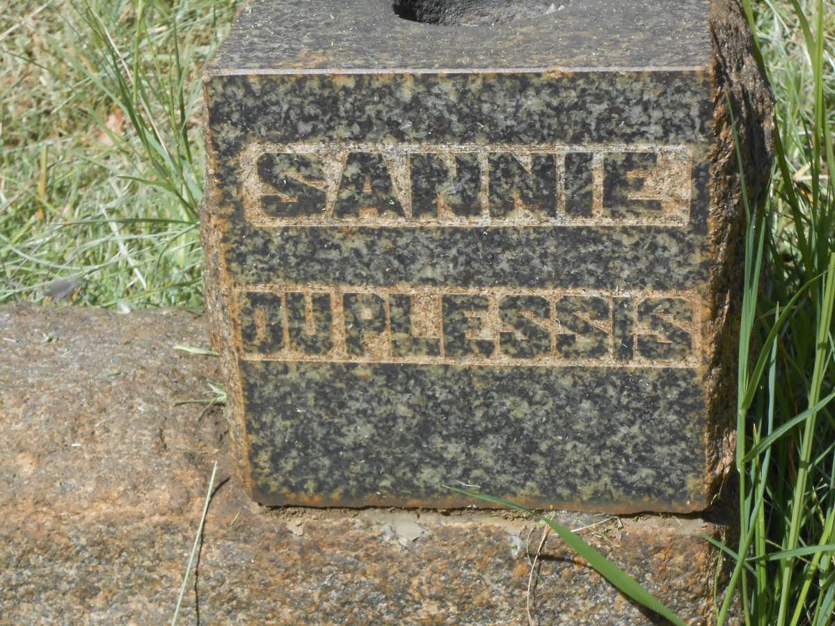 PLESSIS Sannie, du