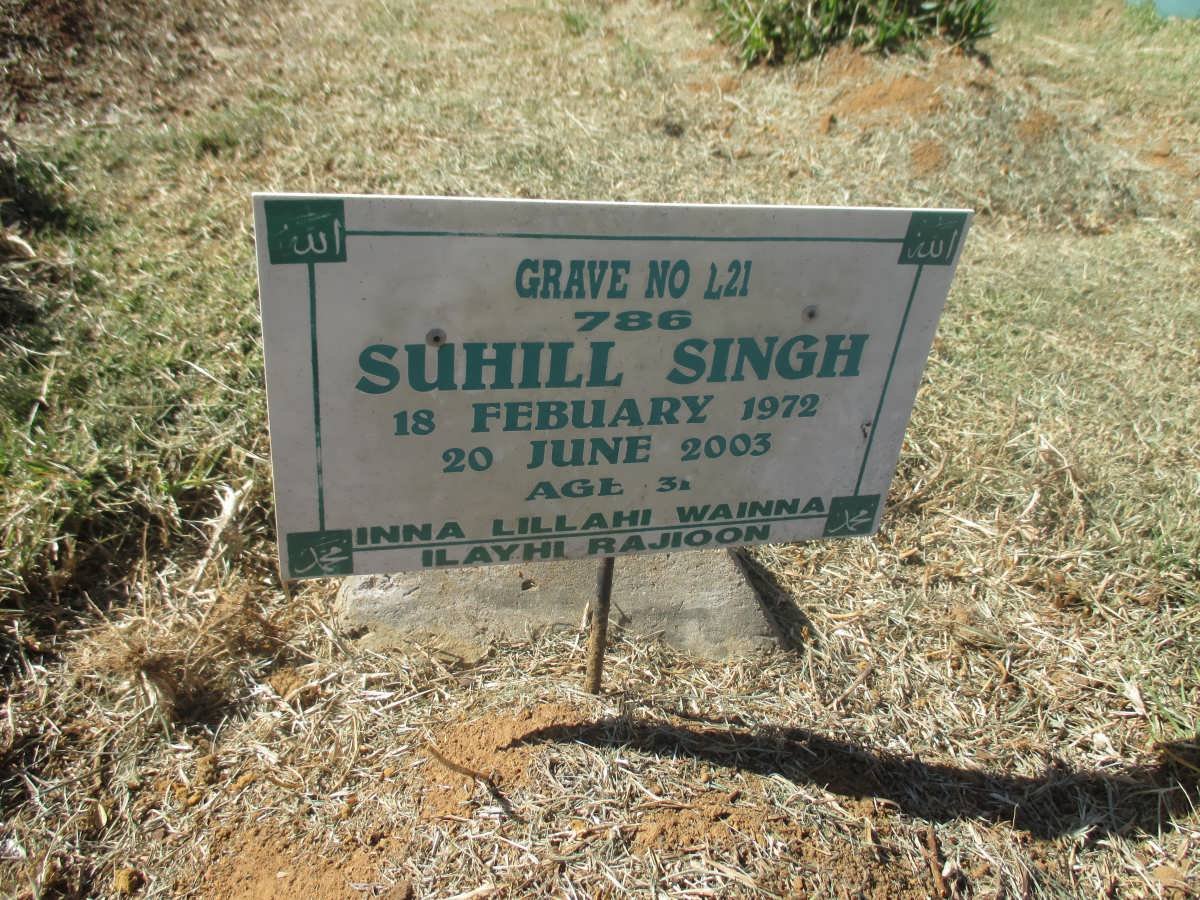 SINGH Suhill 1972-2003