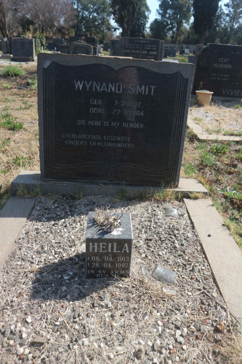 SMIT Wynand 1882-1964 & Heila 1913-1997
