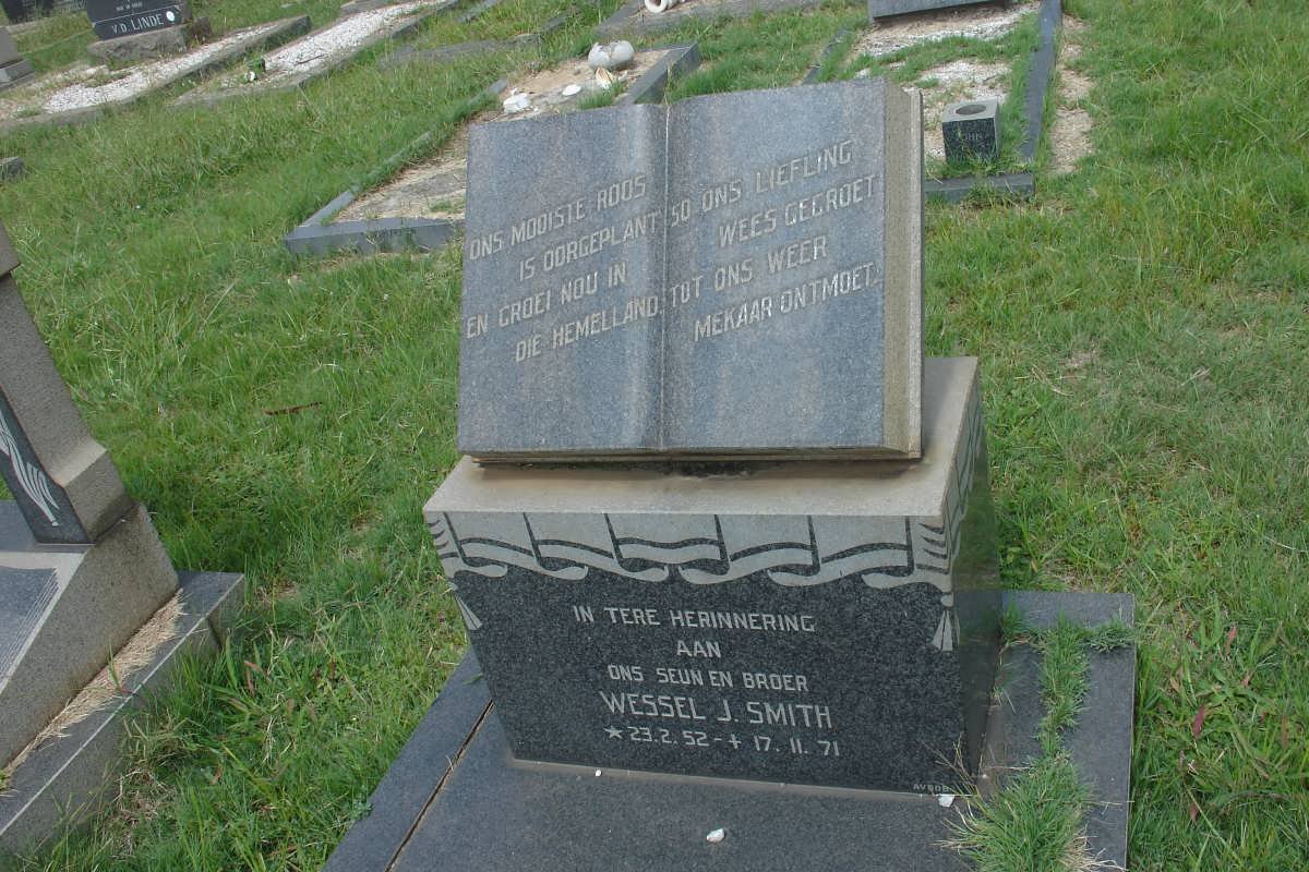 SMITH Wessel J. 1952-1971