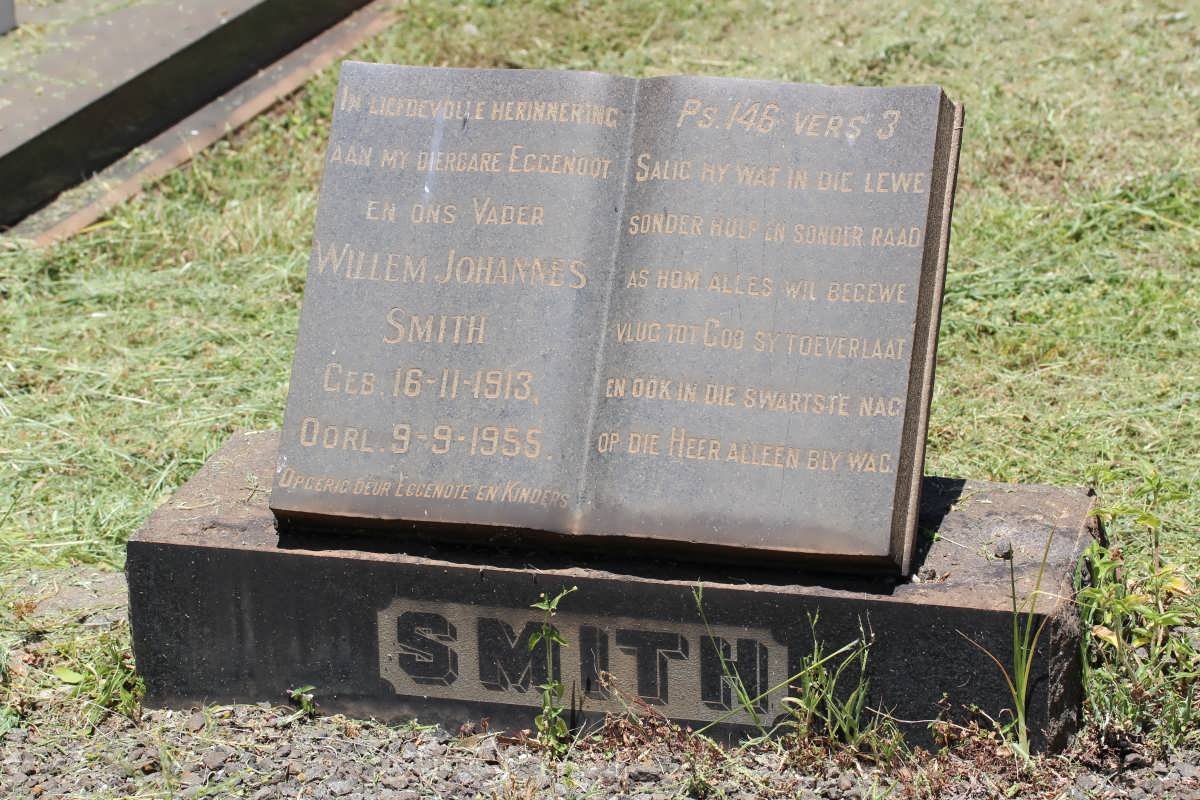 SMITH Willem Johannes 1913-1955