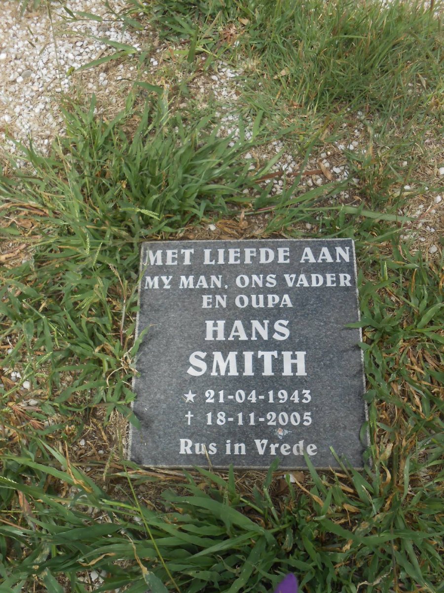 SMITH Hans 1943-2005
