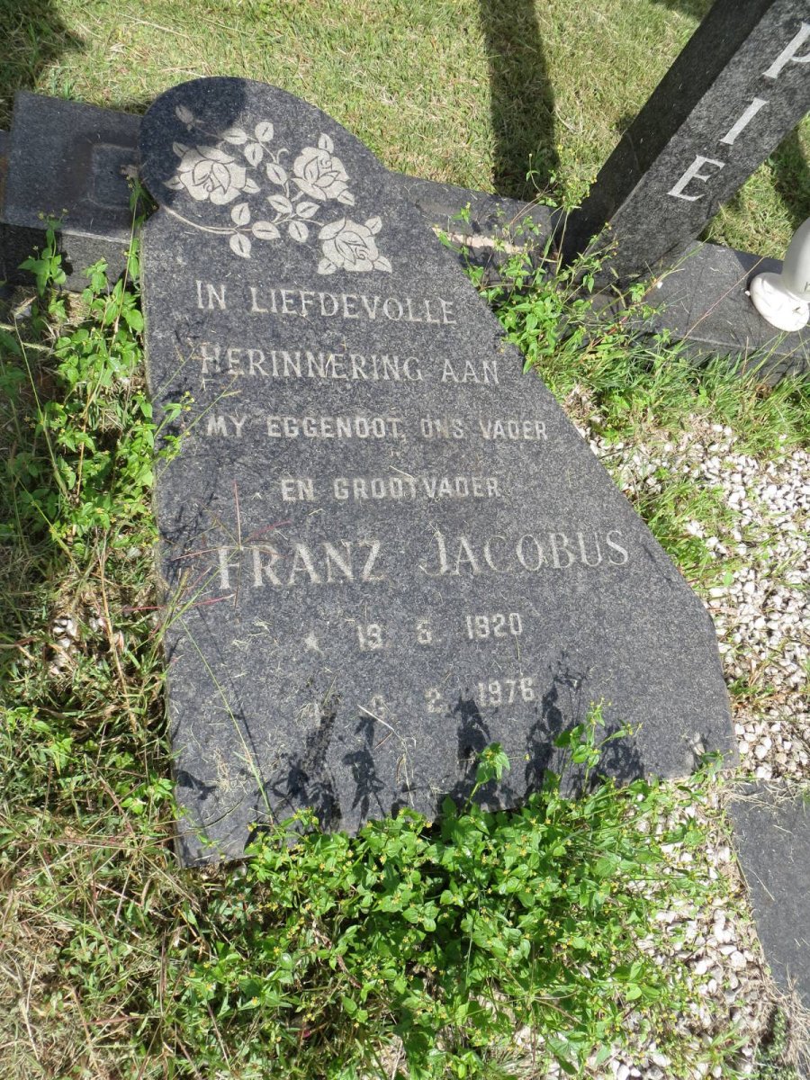 SMITH Franz Jacobus 1920-1976