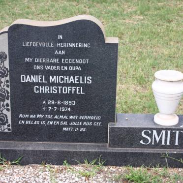 SMITH Daniel Michaelis Christoffel 1893-1975