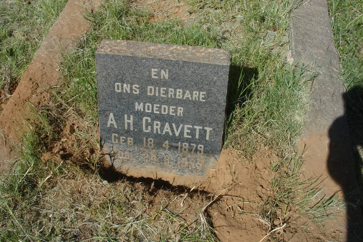 STAPELBERG Martha Jacoba -1923 :: GRAVETT 1879-19??