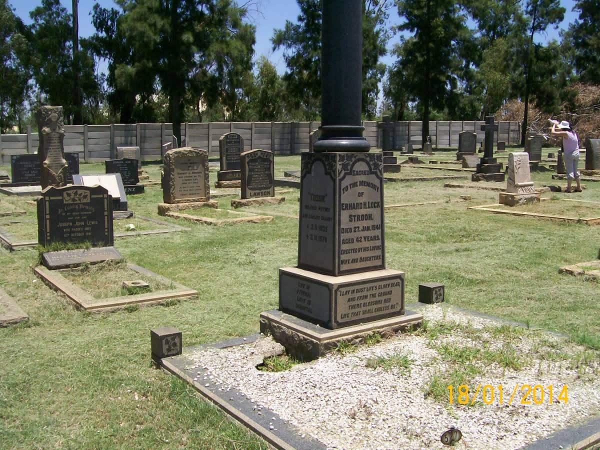 STROOH Erhard H. Lock -1941 &amp; Tossie 1905-1978