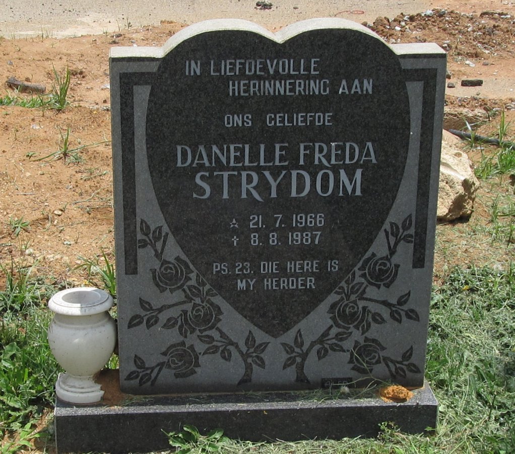 STRYDOM Danelle Freda 1966-1987