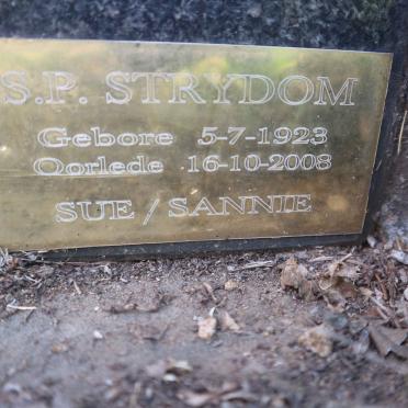 STRYDOM S.P. 1923-2008