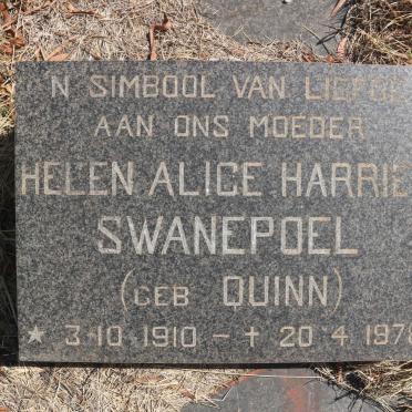 SWANEPOEL Helen Alice Harriet nee QUINN 1910-1978