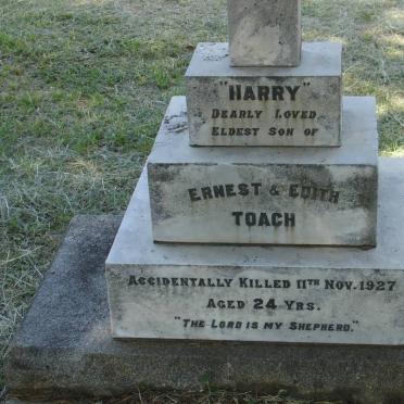 TOACH Harry -1927