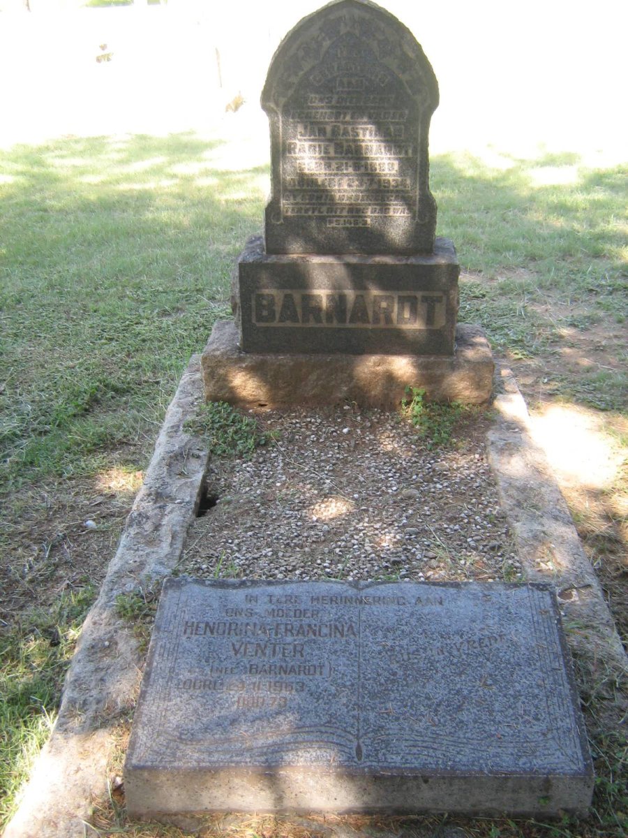 VENTER Hendrina Francina nee BARNARDT -1963