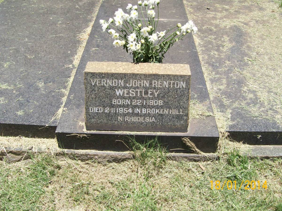 WESTLEY Vernon John Renton 1908-1954