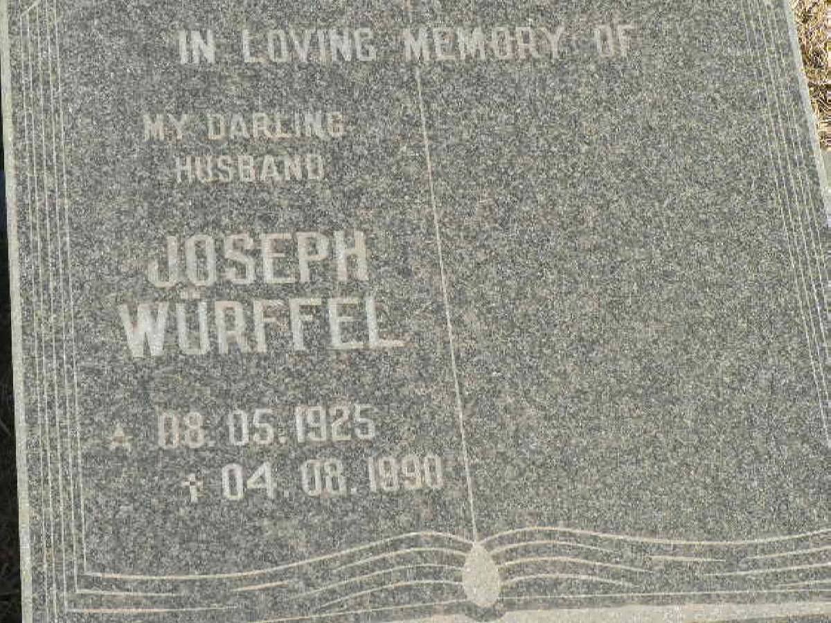 WURFFEL Joseph 1925-1990