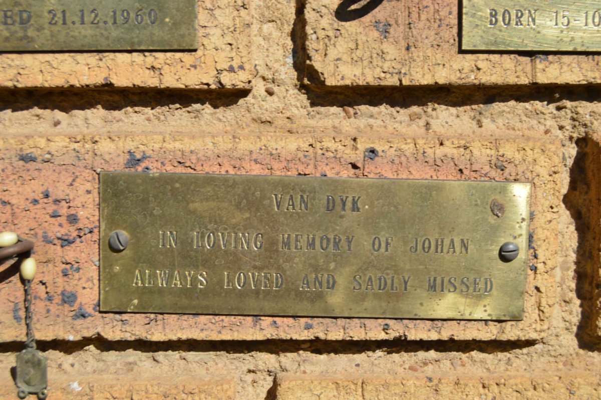 DYK Johan, van