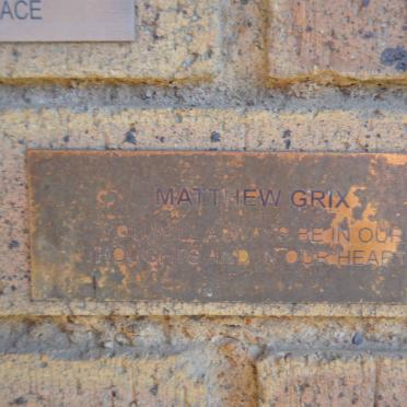 GRIX Matthew
