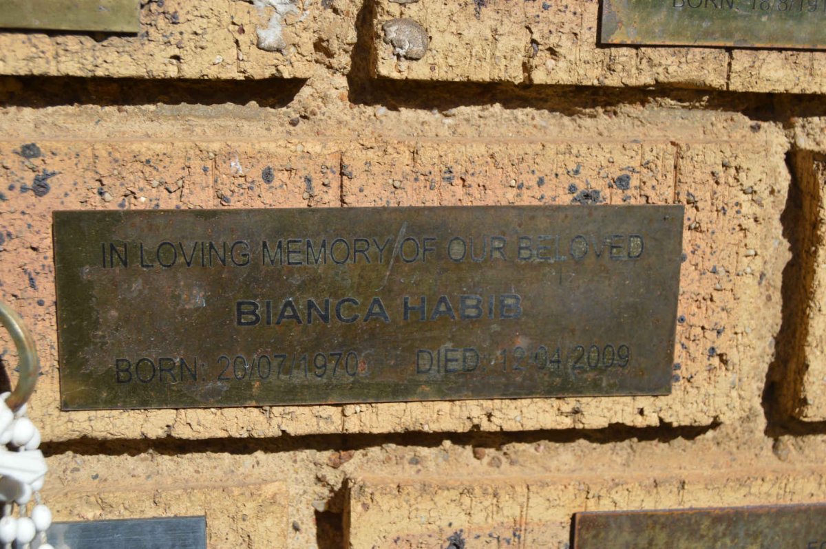 HABIB Bianca 1970-2009