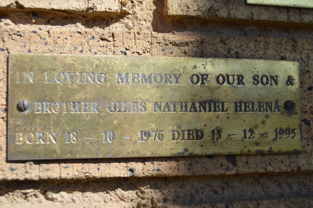 HELENA Giles Nathaniel 1976-1995