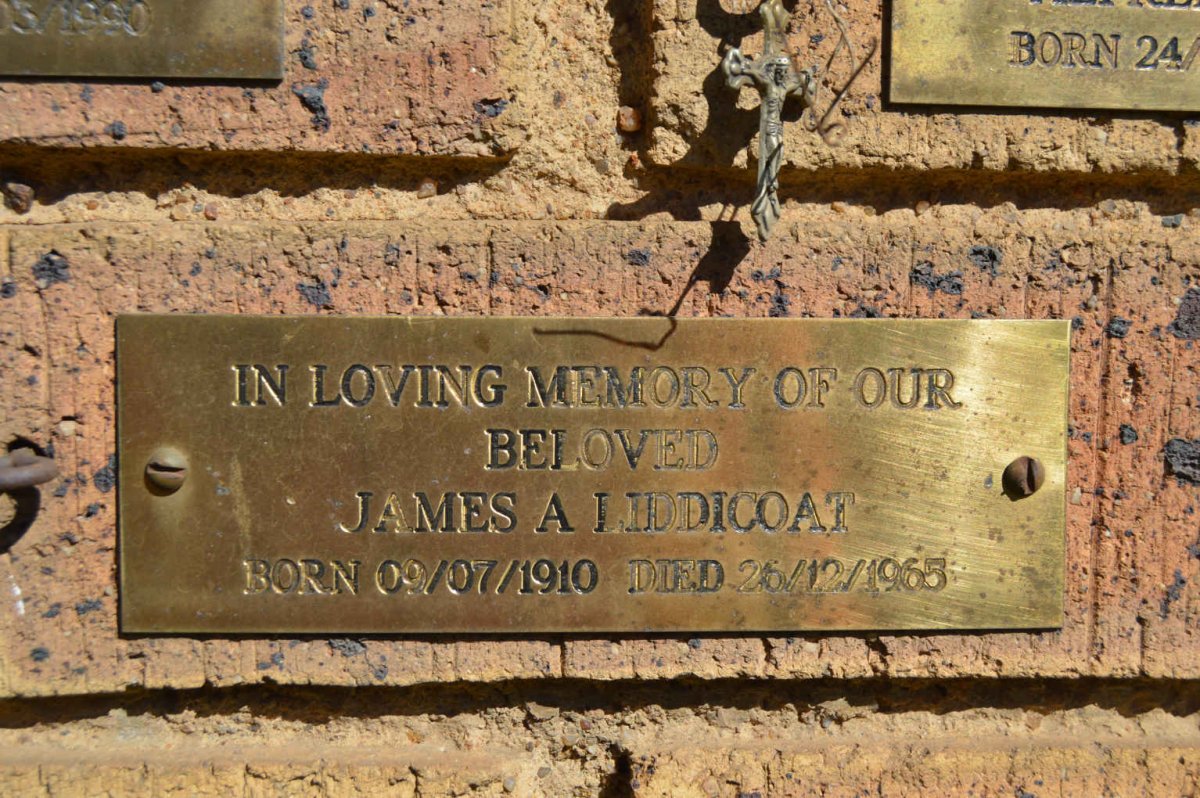 LIDDICOAT James A. 1910-1965