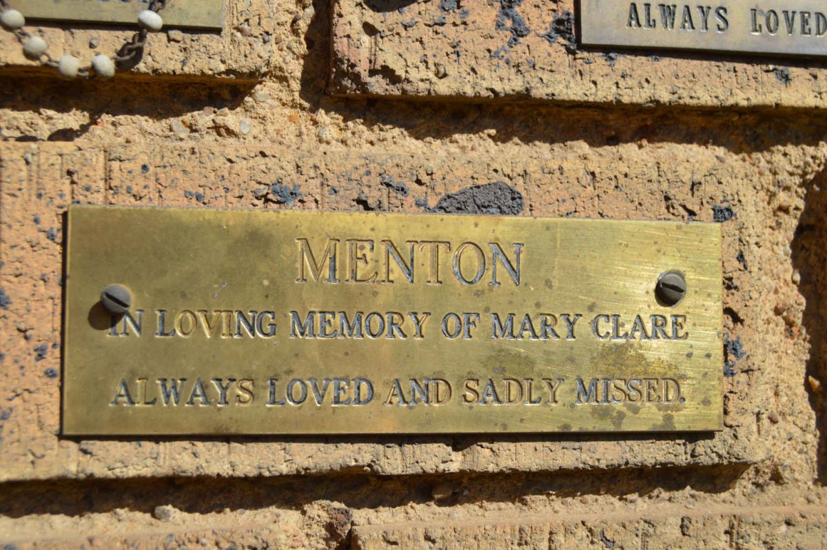 MENTON Mary Clare