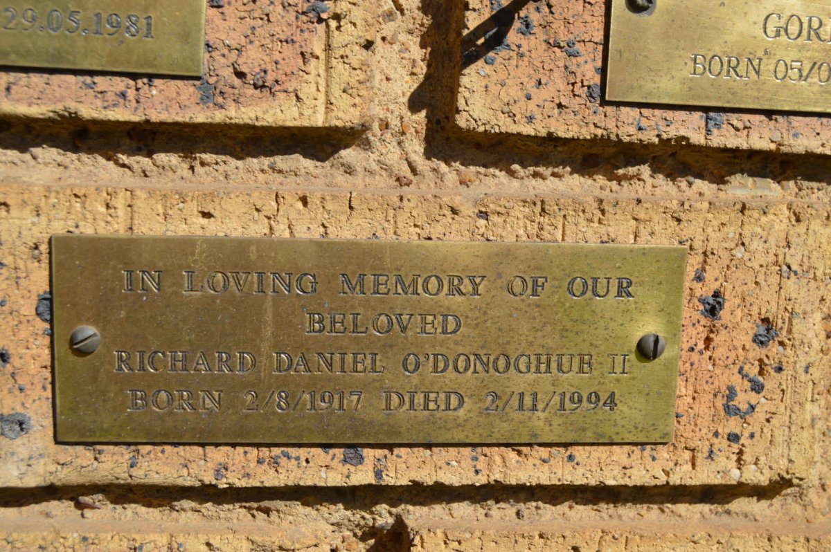 O'DONOGHUE Richard Daniel 1917-1994