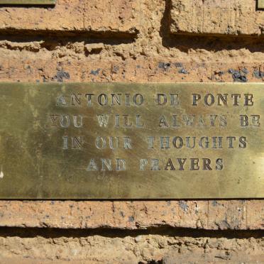 PONTE Antonio, de