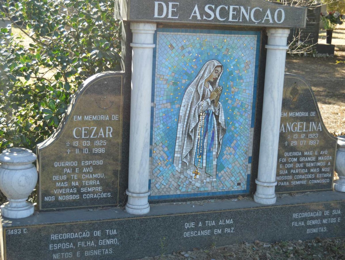 ASCENÇAO Cezar, de 1925-1996 &amp; Angelina 1923-1997