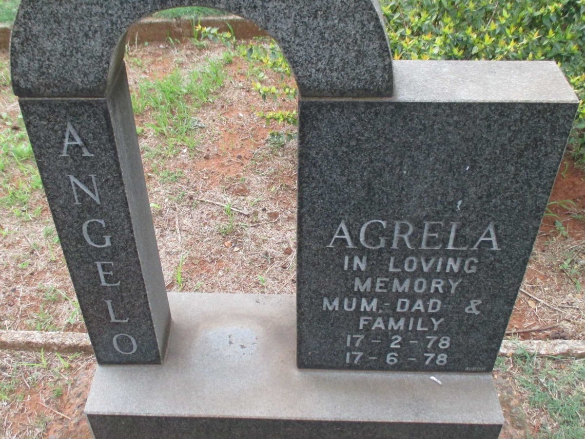 ANGELO Agrela 1978-1978