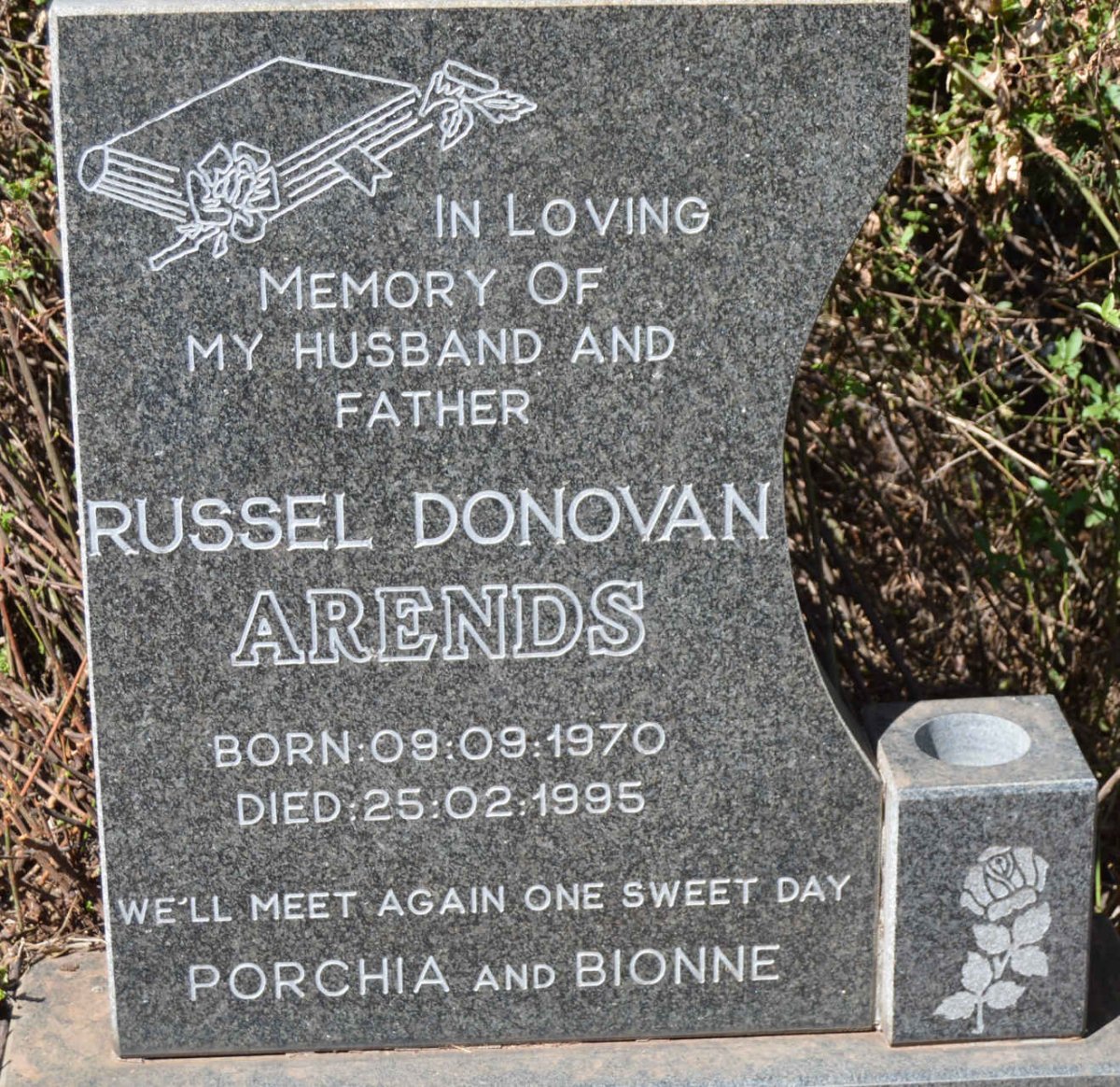 ARENDS Russel Donovan 1970-1995