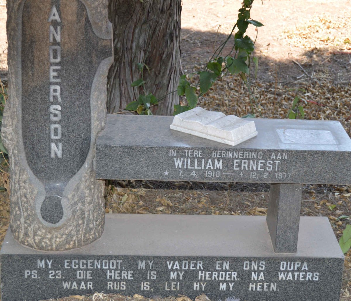 ANDERSON William Ernest 1918-1977