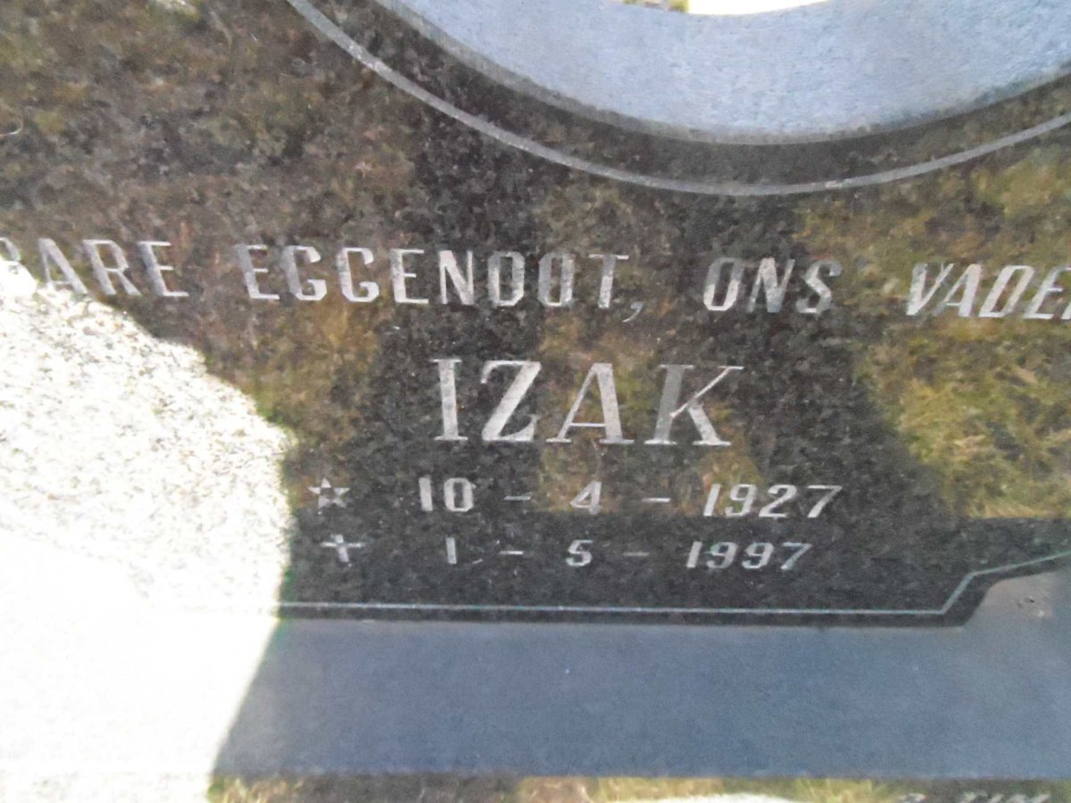AUCAMP Izak 1927-1997-