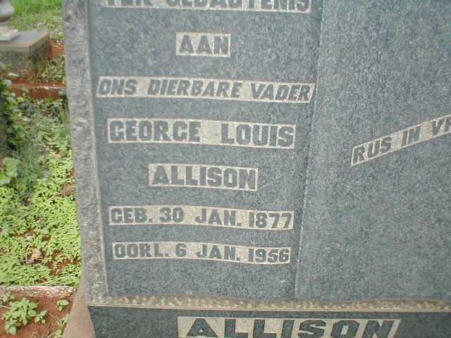 ALLISON George Louis 1877-1956