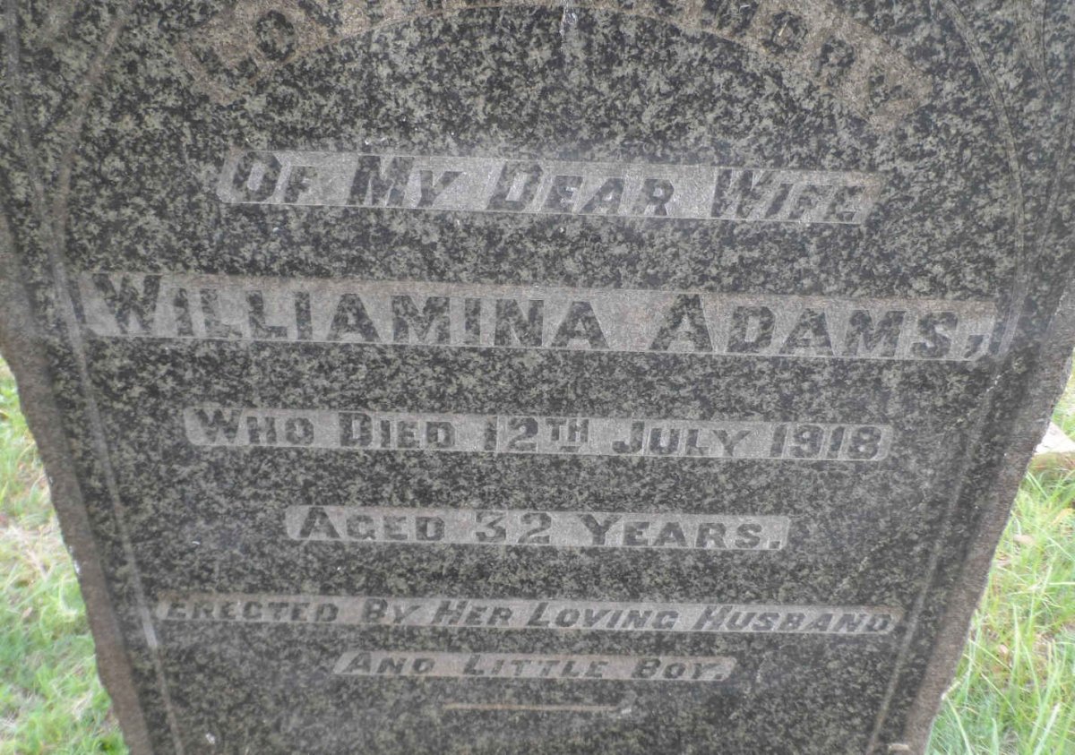 ADAMS Williamina -1918