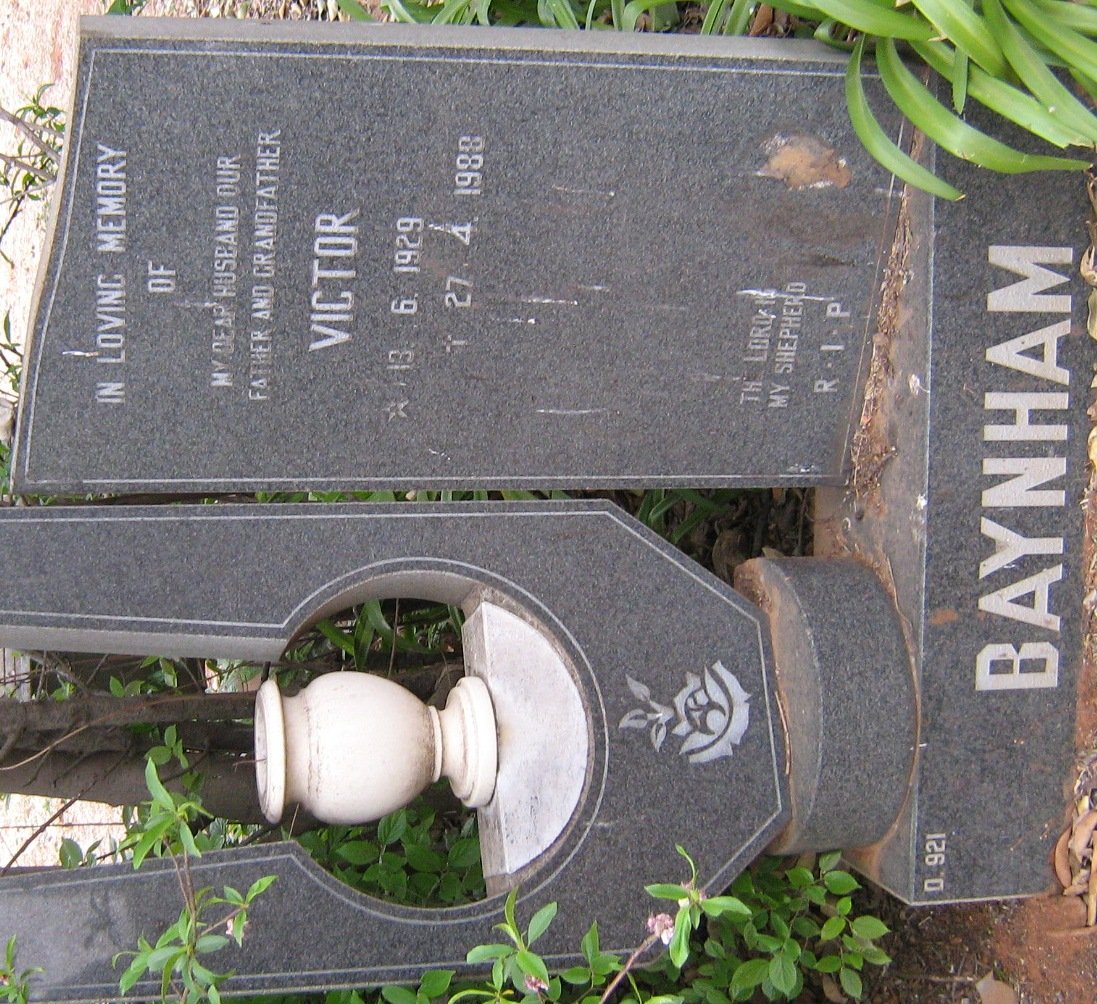 BAYNHAM Victor 1929-1988