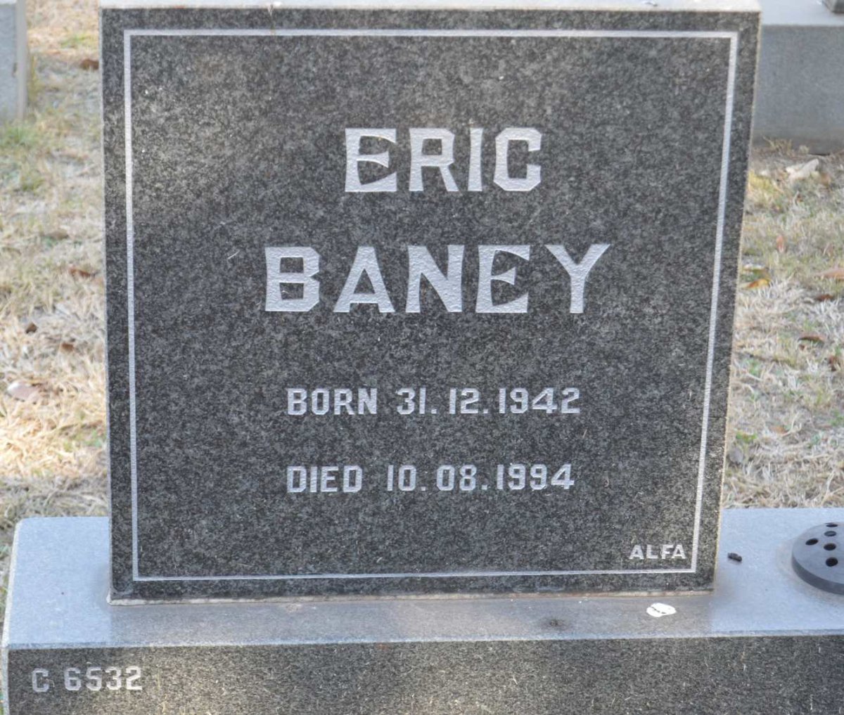 BANEY Eric 1942-1994