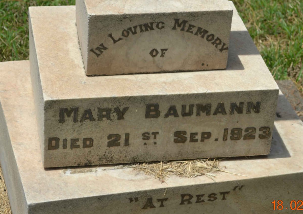 BAUMANN Mary -1923