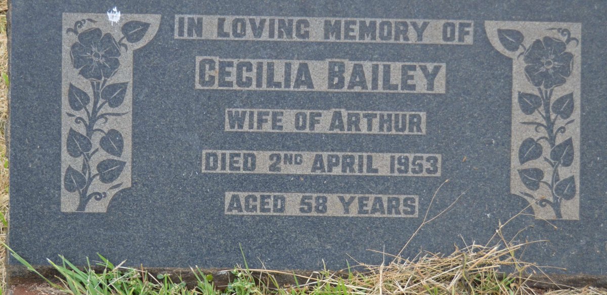 BAILEY Cecilia -1953