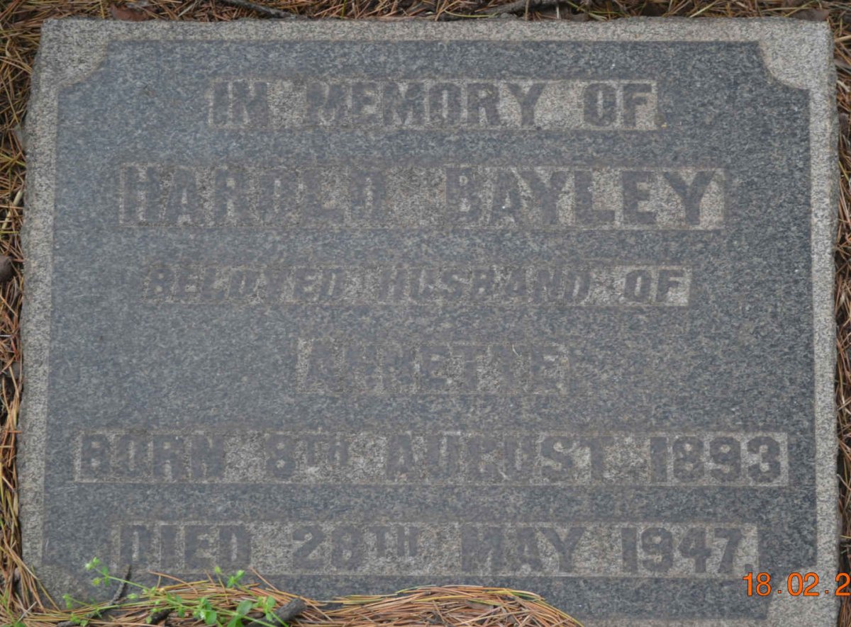 BAYLEY Harold 1893-1947