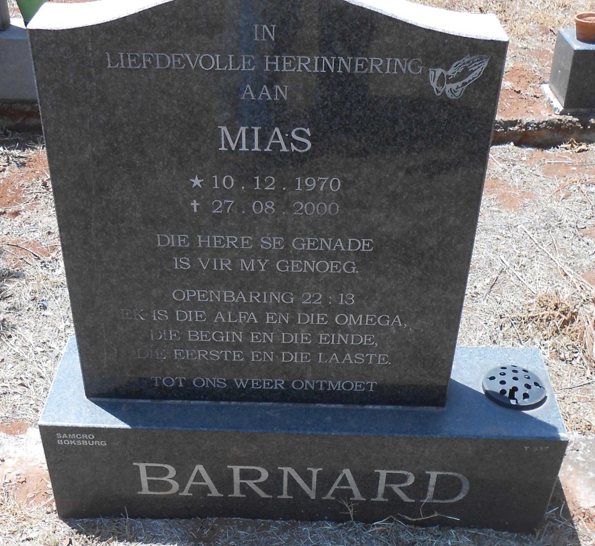BARNARD Mias 1970-2000