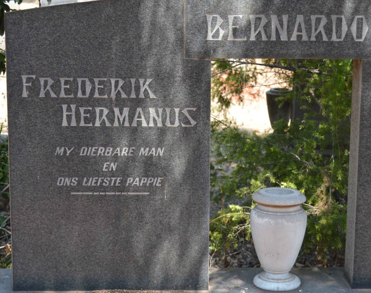 BERNARDO Frederik Hermanus