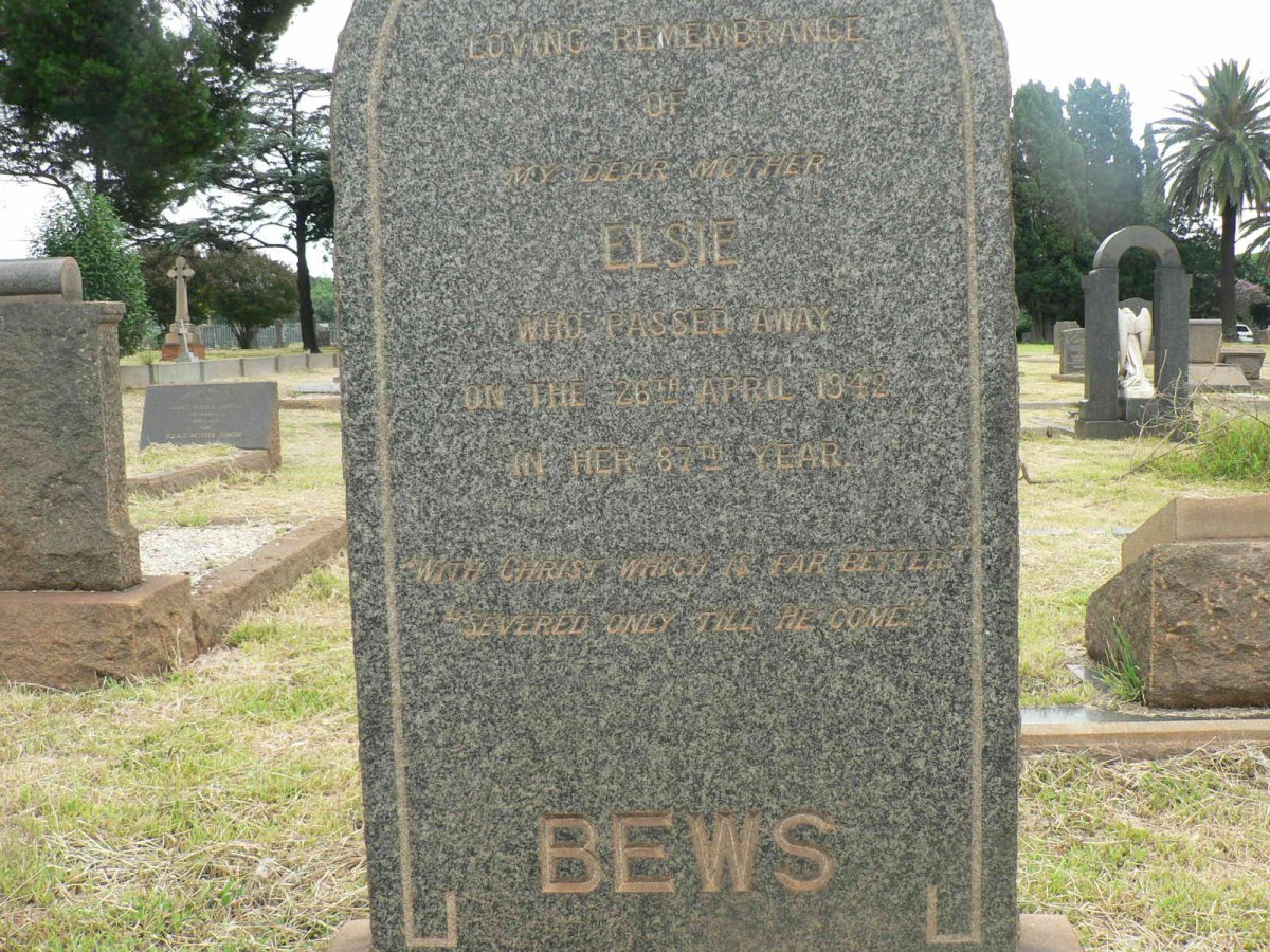 BEWS Elsie -1942