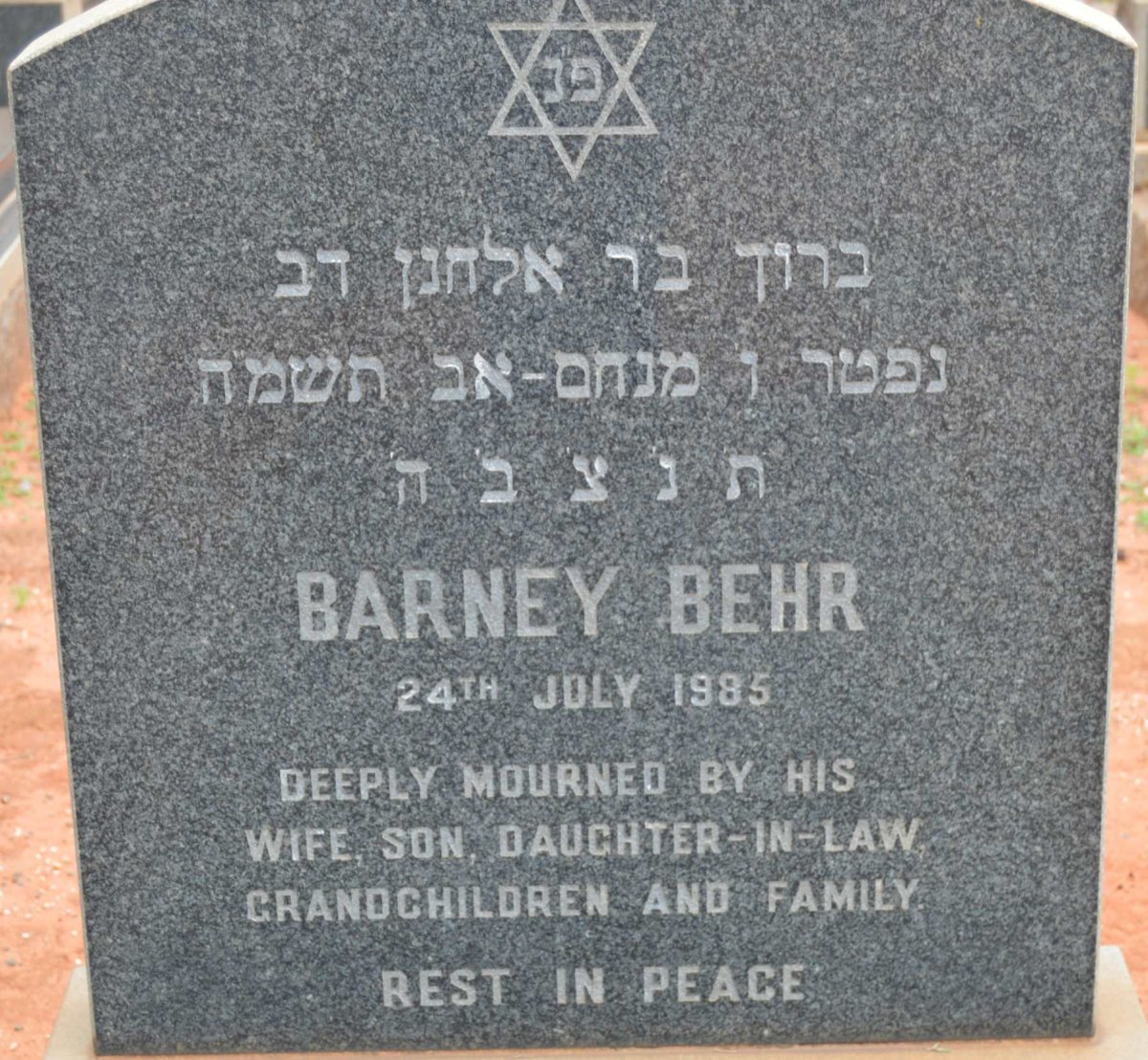 BEHR Barney -1985