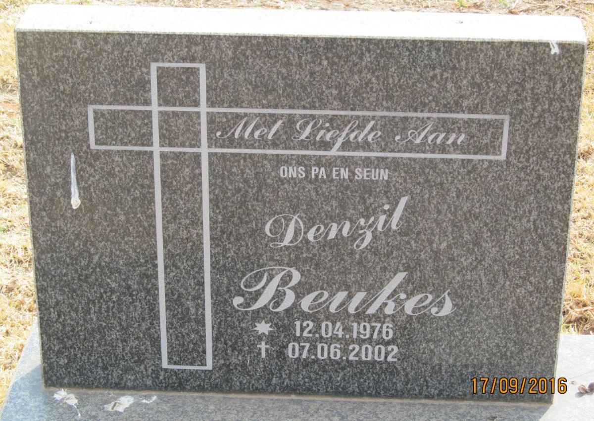 BEUKES Denzil 1976-2002
